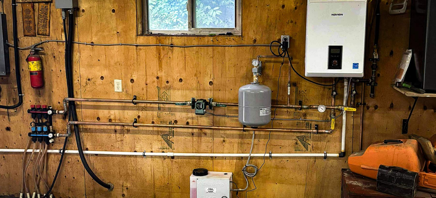 Kingston's Insulating Solutions crew on a residential insulation job